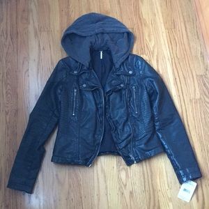 Free People Leather Jacket